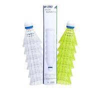 Shuttlecocks de badminton en nylon, balle de badminton - Accessoires sportifs résistants à la rupture - Les navettes de badminton à grande vitesse pratiquent des balles d'entraînement pour les arrière