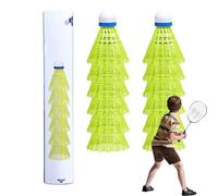 Shuttlecocks de badminton en plein air, ballon d'entraînement de badminton | Accessoires sportifs résistants à la rupture,Les navettes de badminton à grande vitesse pratiquent des balles d'entraînemen