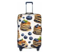 SHuWeiD Blueberry pancakes03 Housse de protection pour valise en polyester lavable, blanc, Small
