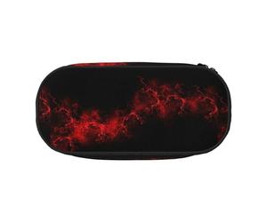 SHuWeiD Explosion Burst Sac de rangement pour stylos et cosmétiques avec imprimé rouge et noir