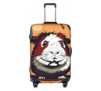 SHuWeiD Housse de protection en polyester lavable avec motif cochon d'Inde, blanc, Large