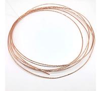 Shuxiang-Fil de cuivre 99.99% Wire Craft de cuivre nu 2 0AWG 22AWG 14AWG 0. 2mm 1.8mm 3mm for la fabrication d'artisanat de bijoux (Color : 2mm, Size : Length 1M)