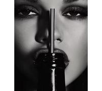 SHUYINGHENGXIE Noir lèvres blanches femme féministe affiche toile peinture impression art mural images salon décor intérieur sans cadre-C_40x50cm