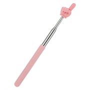 SHUZHENG Bâton pointeur télescopique pour salle de classe, indicateur de guidage, pointeur de doigt rétractable pour enseignement scolaire (rose)