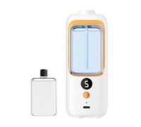 SHUZHENG Diffuseur d'aromathérapie automatique à fixation murale, diffuseur d'huiles essentielles, désodorisant de toilettes, diffuseur d'aromathérapie, mini humidificateur avec réglage de 5 niveaux