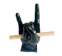 SHUZHENG Présentoir de baguettes de batterie, cadeau créatif, cadeau créatif, batteur, support en résine, décoration de chambre, support de baguettes de batterie, accessoires de baguettes de batterie