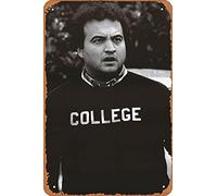 shvieiart College Metal Posters John Belushi Blutarsky Animal House Plaque en métal 20,3 x 30,5 cm