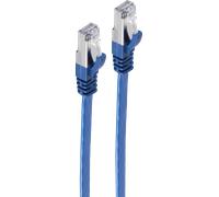 Câble patch f utp cat. 7 slim bleu 2 m shiverpeaks bs75512-slb