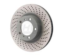 SHW Performance PFR39972 Disque de frein pour PORSCHE