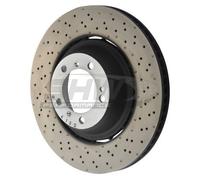 SHW Performance PRR49218 Disque de frein pour PORSCHE
