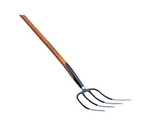 SHW Schmiedetechnik SHW Rex Fourche à fumier avec serre-joint à rail et manche Quantité:1