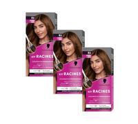 Shwarzkopf - Kit Racines - Coloration Racines Cheveux Permanente - Enrichie d’une huile nourrissante - Couverture Cheveux Blancs - Retouche entre 2 Colorations - Châtain Doré R2 - Lot de 3