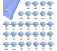 Shwdsy Enfile Couette, 30 Pièces Rose Pince Couette, Rose Clip Couette, 32 X 26 mm Attache Couette, avec Une Conception Pratique à Fermeture à Pression Fixer Draps, Housses Couette Les Rideaux