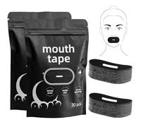 Shwdsy Mouth Tape for Sleeping, 60 Pièces Mundpflaster Schlafen, Autocollant Ovale Doux pour la Bouche, Aide à Réduire le Ronflement et à Améliorer la Qualité du Sommeil