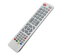 SHWRMC0102 SHW/RMC/0102 Télécommande remplacée -VINABTY-fit pour télécommande TV LED Sharp LC-49CFE5001K LC-40CFE6242E LC-32CFE6241K LC-43CFE6241E LC-48CFF6002E LC-55CFE6241E