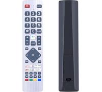 SHWRMC0133 SHW/RMC/0133 Télécommande vocale de rechange pour Sharp Aquos Smart HD Ultra TV avec Netflix Prime Video You Tube et boutons Google Play