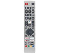 SHWRMC0133 Télécommande vocale de rechange pour téléviseur Sharp Aquos Ultra HD 32BI5EA 32BI6EA 40BI2EA 40BI5EA 40BL2EA 40BL3EA 40BL4EA 40BL5EA 40BN5EA 40BN6EA 43BI2EA 43BI5EA 43BL3BL. 2EA 49 BL2EA