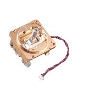 ShwyBDrbw Ensemble de Joystick de Hall en métal CNC, Compatible avec la télécommande Radiomaster TX16S HelloRadio V16MAX(Gold)