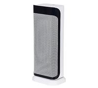SHX Radiateur soufflant céramique PTC avec écran 2000 W SHX37PTC2000LD - Radiateur soufflant en céramique, 2000 W, fonction pivotante, écran, télécommande, blanc/noir