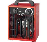 SHX SHX308HEAT2022 Radiateur soufflant rouge/noir