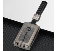 SHXSYN Étui pour Clé de Voiture pour Volvo XC60/XC90/XC40/S90/S60/V40/S60L Housse de Protection pour Porte-clés Télécommande Coque de Clé de Remplacement Accessoires de Voiture,Black-C