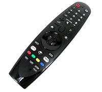 Shy-TB, Télécommande AEU Magic an-MR18BA AKB75375501 Ajustement de Remplacement pour LG Smart TV (Couleur : Noir)