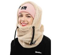 Shy Velvet Cagoule Polaire Coupe-Vent Respirant Balaclava Hiver Thermique Masque pour Ski Vélo Moto Running Snowboard Chaude Cache Cou pour Homme Femme sous/sur Casque