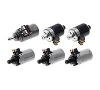 SHY878 Valves timides, 6pcs 722,6 Transmission Automatique Electrovanne for Mercedes Benz Fit for 5 Vitesses Boîte de Vitesses A1402770535 (Couleur : Argent)