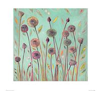 Shyama Ruffell (Dandelion Blue 60 x 60 cm Toile Imprimée