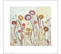 Shyama Ruffell (in The Pink 40 x 40 cm Toile Imprimée