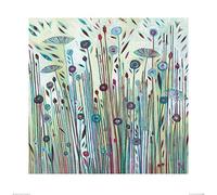 Shyama Ruffell (Lets Play in The Field 60 x 60 cm Toile Imprimée