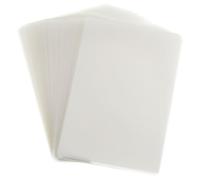 SHYCELOHES Films protecteurs imperméables pour photo et carte picture, 100 feuilles, format A3, plastique beige, protection anti-reflet et clarté excellente