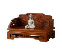 SHYJSGHZ Table D'autel Puja Wiccan en Bambou, Table De Méditation Chinoise Bouddhiste, Armoire D'Autel pour La Maison, Salons Et Petits Espaces(23.6 * 9.8 * 4.3in)