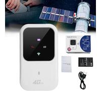 SHYKNYU WiFi portable, point d'accès WiFi mobile, WiFi portable de voyage avec écran LED, appareil WiFi de poche haute vitesse, Internet satellite illimité pour appareils mobiles haut débit partout