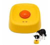 Shyllin Gamelle Anti Glouton Chien - Bol de Léchage pour Chien & Slow Feeder Dog Bowls for Liquid, Antischlingnapf Hunde Fressnapf Hund Spielzeug, Lick Bowl für Hunde, 2 Varianten (Orange)