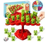 Shyllin Grenouille Jouet D'équilibre, Mathématique Jeu D'équilibre, Enfant Jouet d'arbre D'équilibre,Société Jeu de Société D'équilibre pour Interaction Parent-Enfant