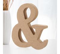 Shyllin Lettres Décoratives Bois, Lettre Bois 10cm, Lettre en Bois Decorative Scrabble, Lettres de Scrabble - Idéal pour la Décoration D'intérieur et les Occasions Spéciales (&)