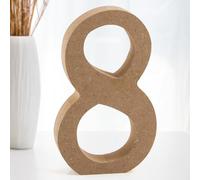 Shyllin Lettres Décoratives Bois, Lettre Bois 10cm, Lettre en Bois Decorative Scrabble, Lettres de Scrabble - Idéal pour la Décoration D'intérieur et les Occasions Spéciales (8)