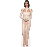 Shy'M (Beige Outfit) Silhouette en carton Grandeur Nature