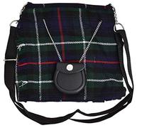 SHYNE KILTS U.K Tartan Rouge Sac à Main/Sac à Bandoulière Porte-Passeport Femmes/Filles - Mackenzie, STANDARD