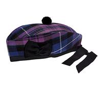 Shyne tue le tartan britannique Pride of Scotland 100 % laine, violet/noir, 56