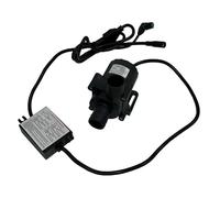 SHYSKY Speed adjustable DC50A-1235A 12VDC Petite pompe à eau Micro pompe à eau submersible à circulation solaire 3000L/H Tête statique maximale 3,5M, 45.6W Pour système de circulation de l'eau