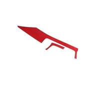 SHYYBD Autocollants Pour Garniture De Console Centrale Voiture, Pour BMW Série 5 6GT G30 G38 2018-2023 Bande décorative(ROUGE,Conduite à droite)