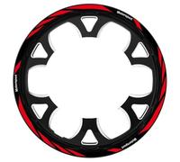 SHYYBD Autocollants Roues Jantes Autocollant De Jante De Roue De Moto pour B&MW F900R F800R F900XR S1000RR S1000R S1000XR R1200R R1250RS Accessoires De Bande De Bande De Moyeu Stickers Kit(Couleur 9)