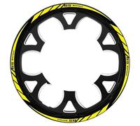 SHYYBD Autocollants Roues Jantes Autocollants De Jantes De Moto pour B&MW R 1200 GS, R 1250 GS, F 650 GS, G 310 GS, F 750 GS, Bandes Décoratives pour Moyeux Stickers Kit(Couleur 4)
