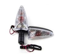 SHYYBD Clignotant Moto Feu Position Latéral Étanche pour Aprilia NA 850 Mana 2007-2008 NA 850GT 2009-2014, Caponord 1200 2013-2014 Imperméable Indicateurs(Front-Clear)