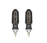 SHYYBD Clignotants Moto pour H&Onda CRF250L MSX125 Clignotants Lampe Feu De Position Latéral Imperméable Indicateurs(Fumée,2 pièces)