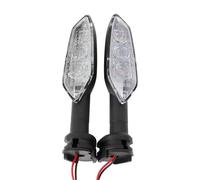 SHYYBD Clignotants Moto pour Yamaha FZ6R, FZ-25, FZ-03, FZ-07, FZ-09, FZ-10, XJ6N, XJ6 Diversion F Imperméable Indicateurs(Clair,2 pièces)
