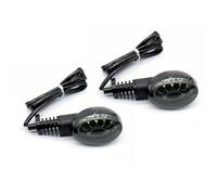 SHYYBD Feu Indicateur De Direction De Moto Étanche pour K&awasaki D-Tracker 125 150 250 Indicateurs Clignotant Lumière Imperméable Indicateurs(Fumée,2 pièces)