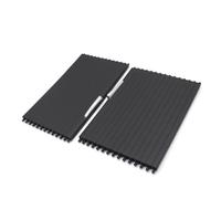 SHYYBD Housse De Protection Pour Porte-gobelet Console Centrale Voiture, Pour BMW X5 X6 E70 E71 E72 2007-2014, Avec Fermeture Éclair Bande décorative(Tapez B)